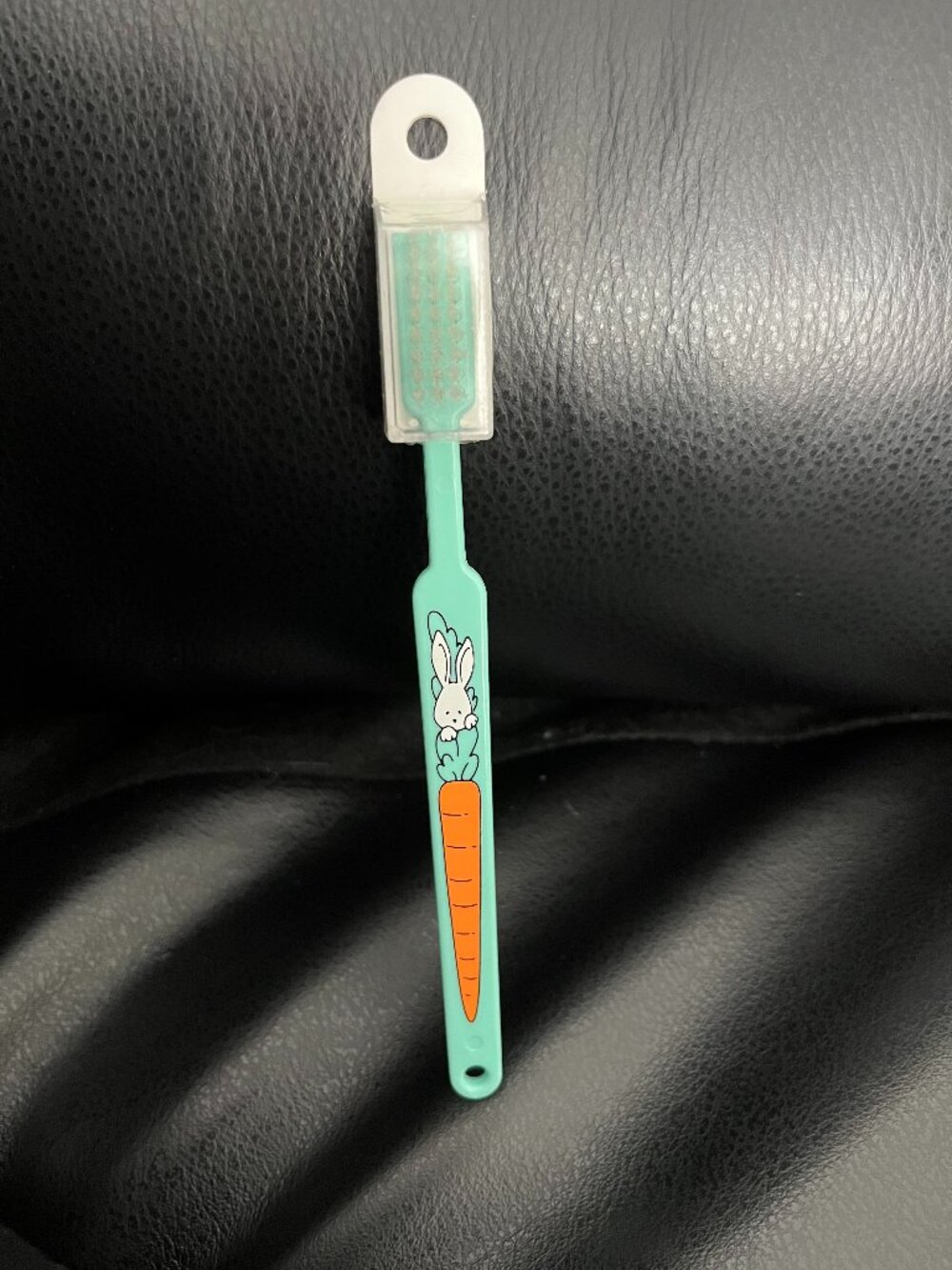 NEW! Vintage 1990s Russ Easter Bunny Toothbrush for Children